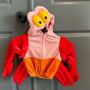 Disney Sebastian Little Mermaid Costume Hoodie